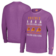 Phoenix Suns Homage Unisex Holiday Tri-Blend Raglan Pullover Sweatshirt Discount