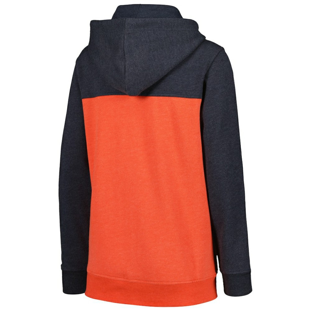 Houston Astros New Era Women's Color Block Full-Zip Hoodie Jacket | MLB Outlet