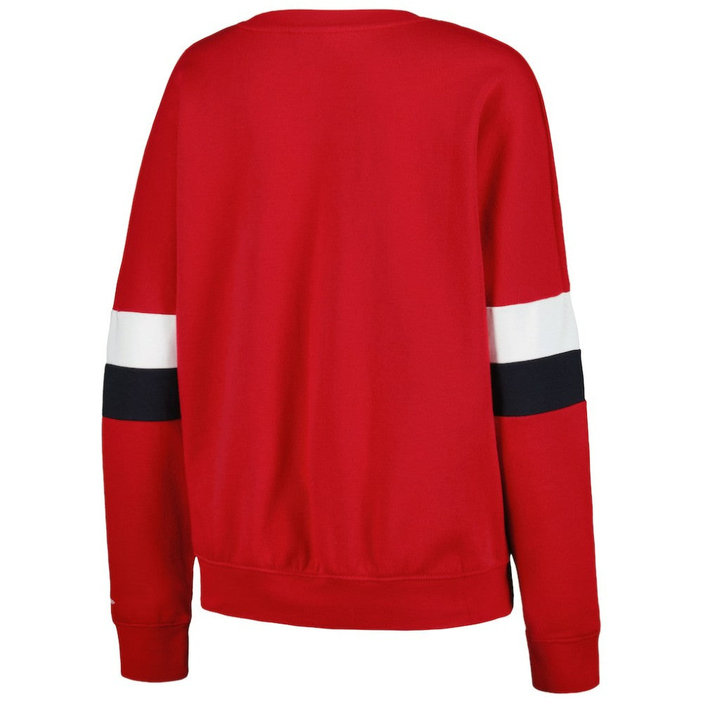 St. Louis Cardinals New Era Women's Game Day Crew Pullover Sweatshirt | MLB Shop