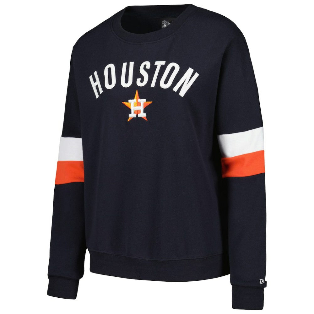 Houston Astros New Era Women's Game Day Crew Pullover Sweatshirt | MLB Online
