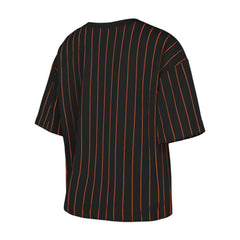 San Francisco Giants New Era Women's Boxy Pinstripe T-Shirt | MLB New
