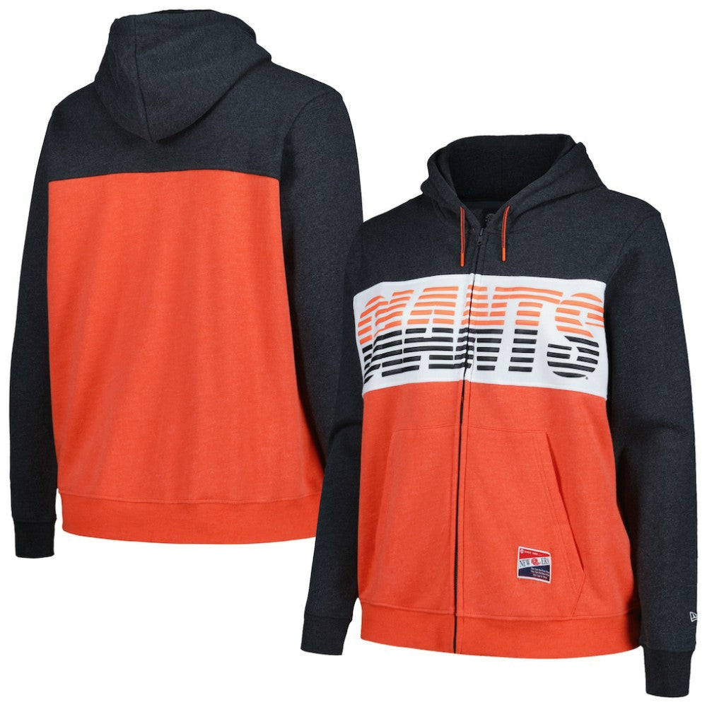 San Francisco Giants New Era Women's Plus Size Color Block Full-Zip Hoodie | MLB For sale