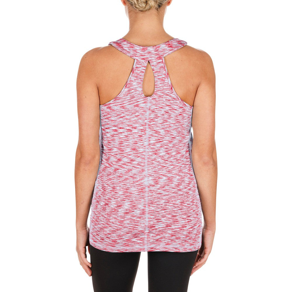 St. Louis Cardinals New Era Women's Space Dye Keyhole Back Tank Top | MLB Sale