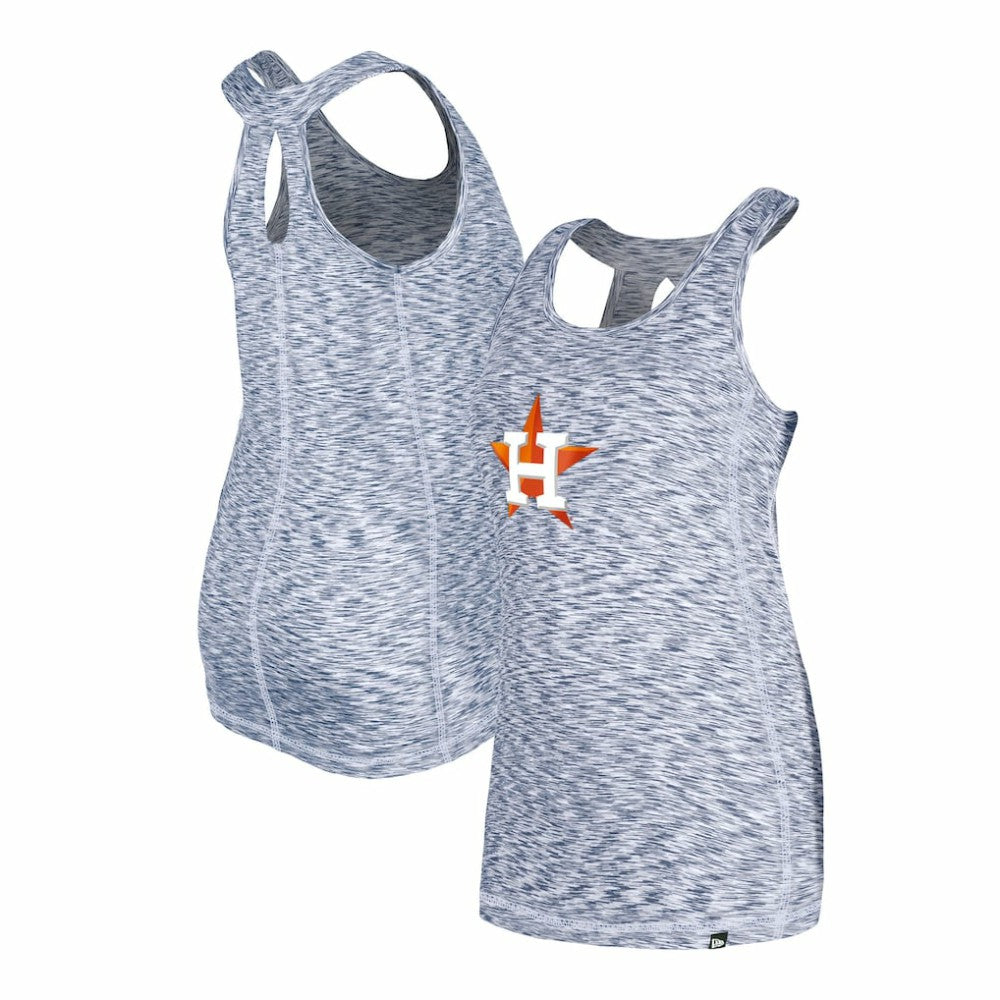 Houston Astros New Era Women's Space Dye Keyhole Back Tank Top | MLB For sale