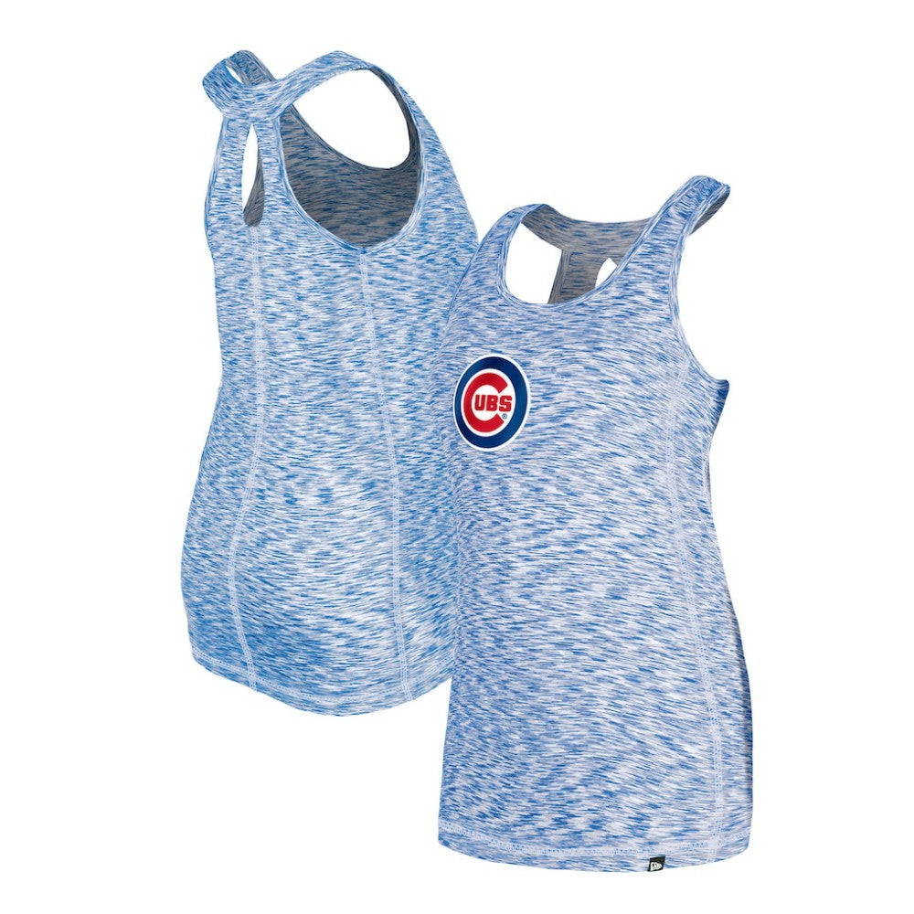 Chicago Cubs New Era Women's Space Dye Keyhole Back Tank Top | MLB Online