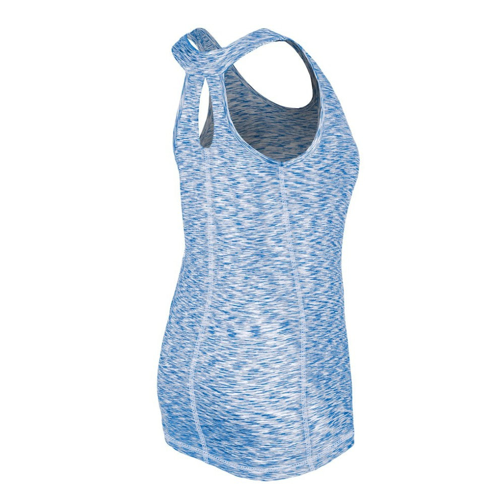 Chicago Cubs New Era Women's Space Dye Keyhole Back Tank Top | MLB Online