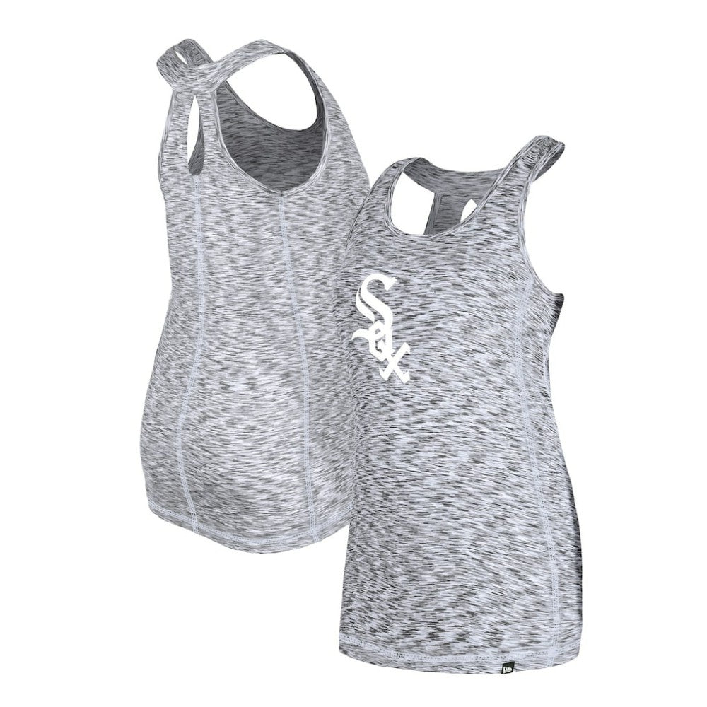 Chicago White Sox New Era Women's Space Dye Keyhole Back Tank Top | MLB US