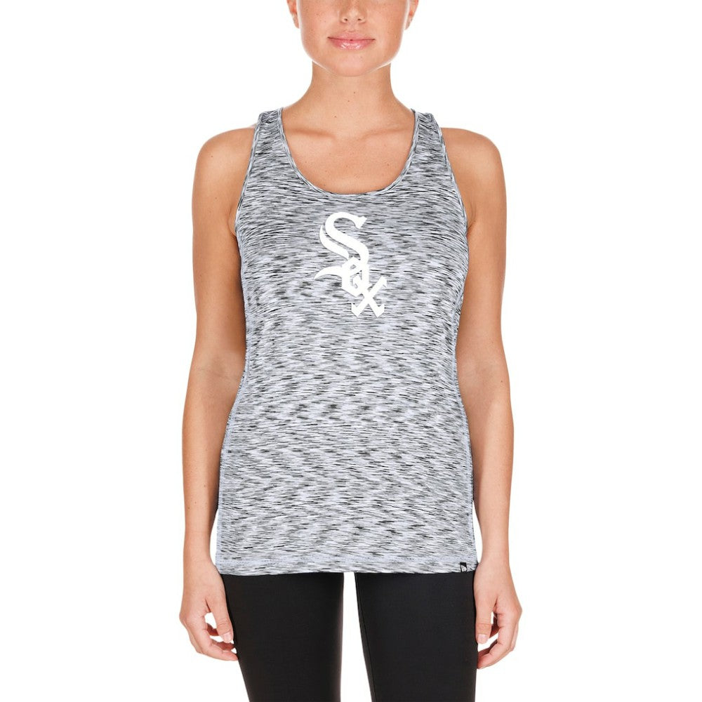 Chicago White Sox New Era Women's Space Dye Keyhole Back Tank Top | MLB US
