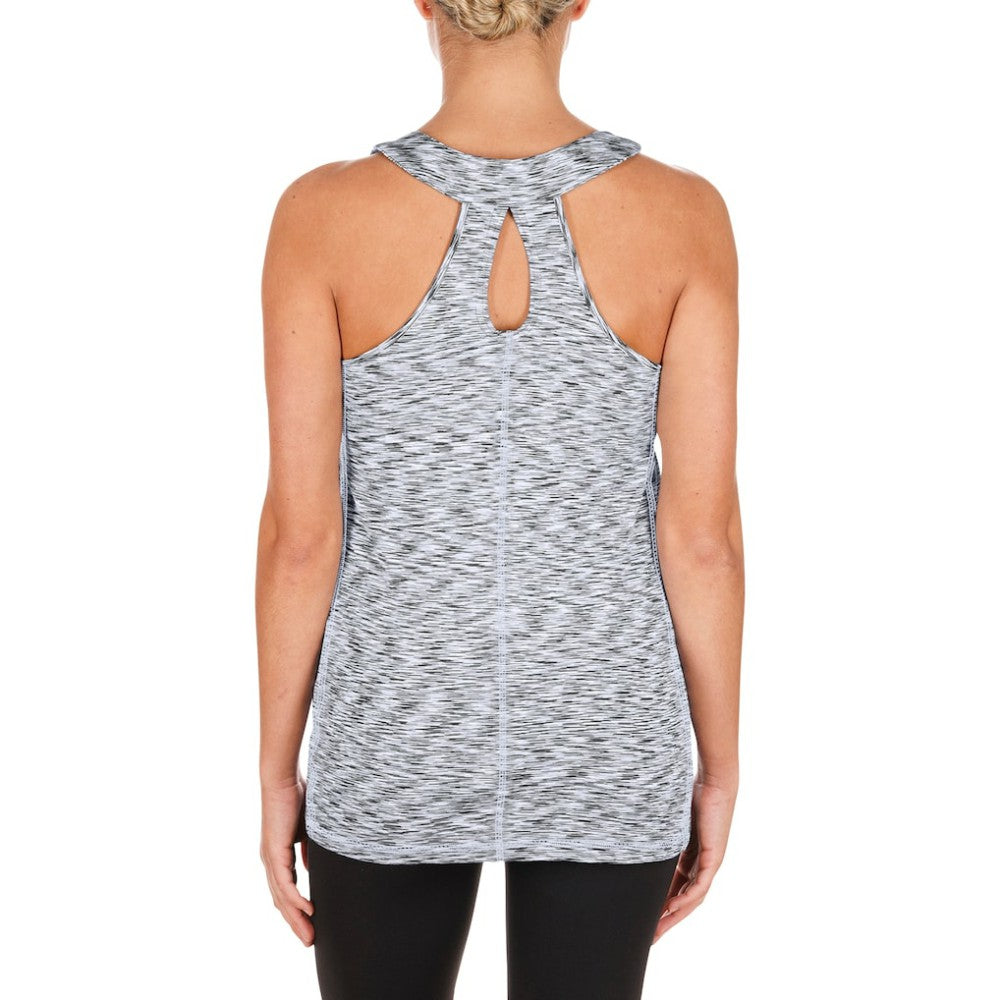 Chicago White Sox New Era Women's Space Dye Keyhole Back Tank Top | MLB US
