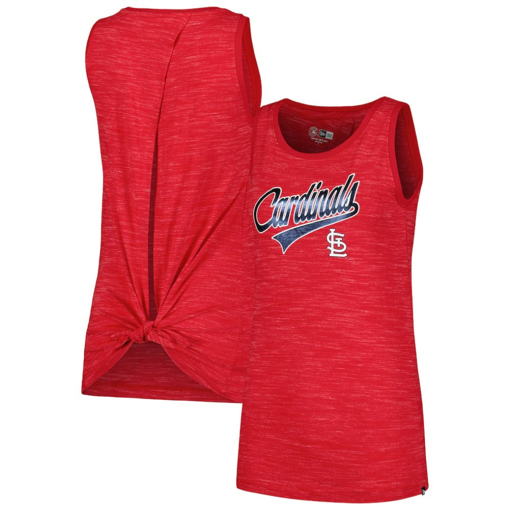 St. Louis Cardinals New Era Women's Space-Dye Active Tank Top | MLB Outlet
