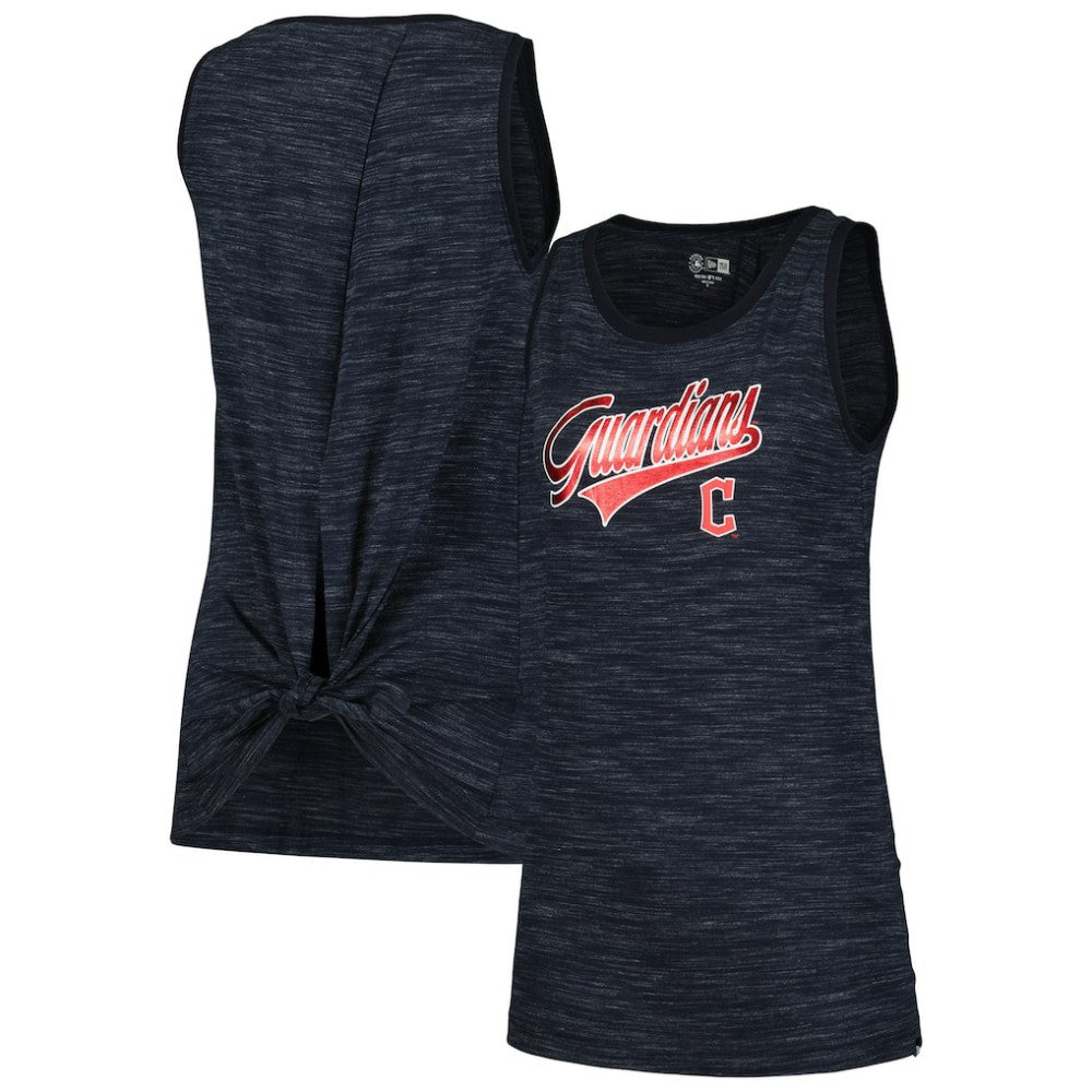 Cleveland Guardians New Era Women's Space-Dye Active Tank Top | MLB On Sale