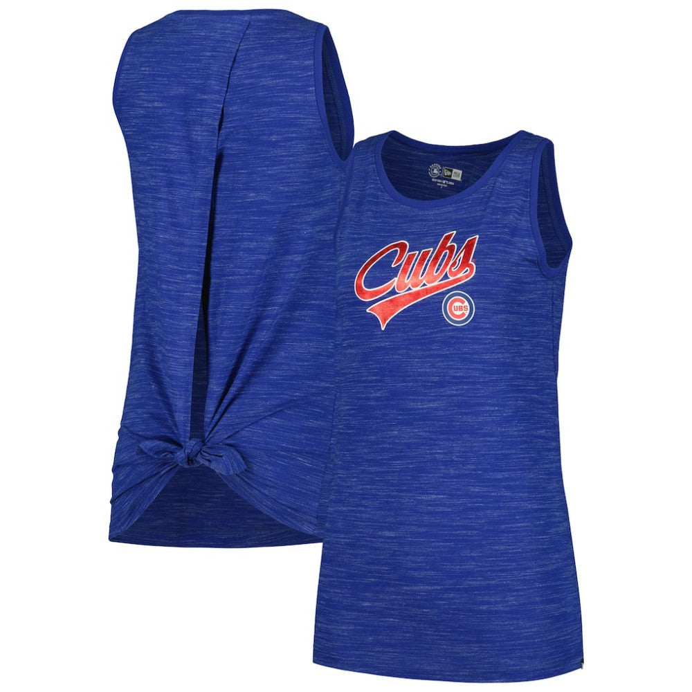 Chicago Cubs New Era Women's Space-Dye Active Tank Top | MLB Shop