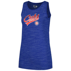 Chicago Cubs New Era Women's Space-Dye Active Tank Top | MLB Shop