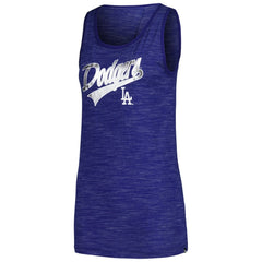 Los Angeles Dodgers New Era Women's Space-Dye Active Tank Top | MLB Discount