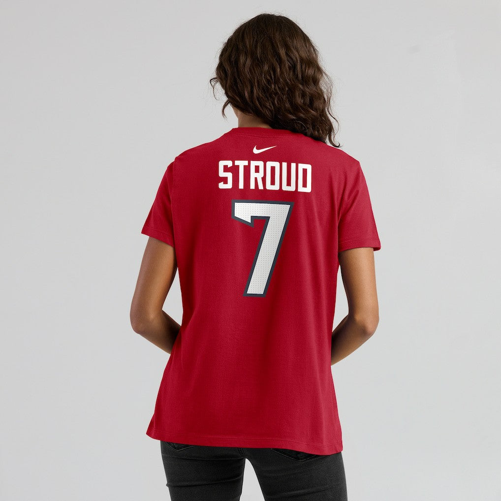 Houston Texans Nike C.J. Stroud  Women's Player Name & Number T-Shirt