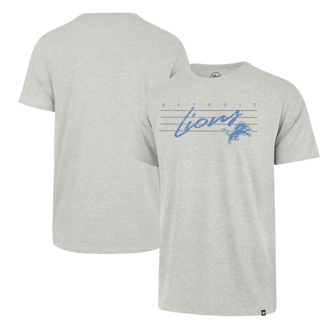 Detroit Lions 47 brand '47 Downburst Franklin T-Shirt
