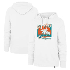 Miami Dolphins 47 brand '47 Go Fins Regional Headline Pullover Hoodie