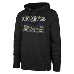 Baltimore Ravens 47 brand '47 Ravens Flock Regional Headline Pullover Hoodie