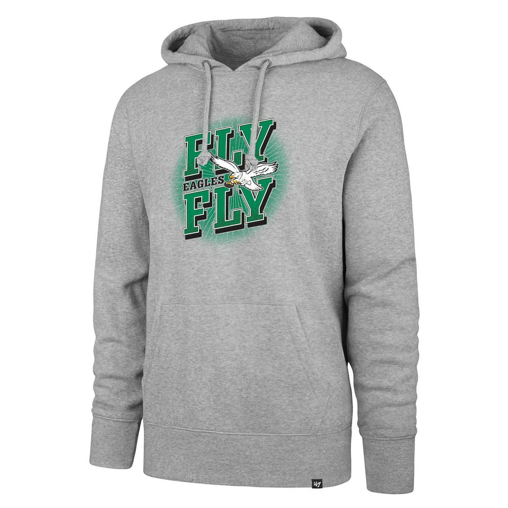 Philadelphia Eagles 47 brand '47 Fly Eagles Fly Regional Headline Pullover Hoodie