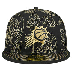 Phoenix Suns 59FIFTY Day Allover Print Stencil Fitted Hat Online