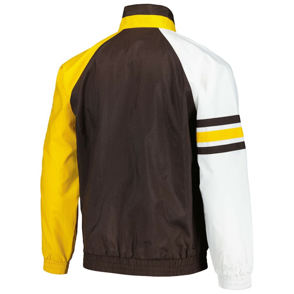 San Diego Padres Starter Elite Raglan Half-Zip Jacket | MLB Discount