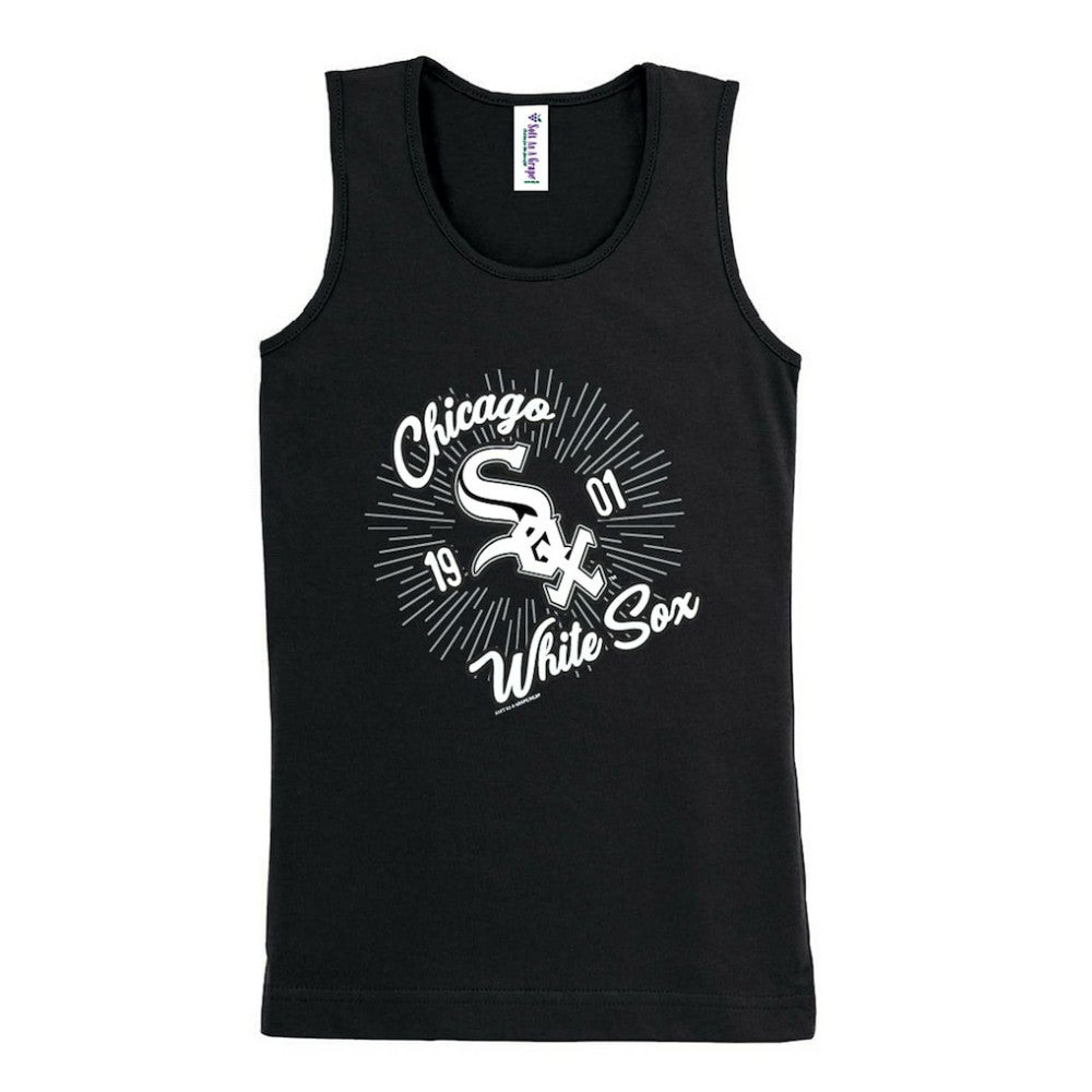 Chicago White Sox Soft as a Grape Girls Youth Tank Top | MLB New