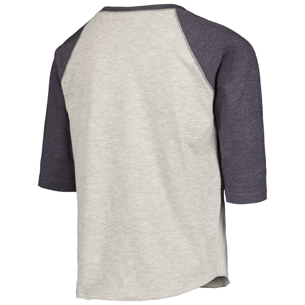 Atlanta Braves Soft as a Grape Youth Raglan 3/4 Sleeve T-Shirt | MLB For sale