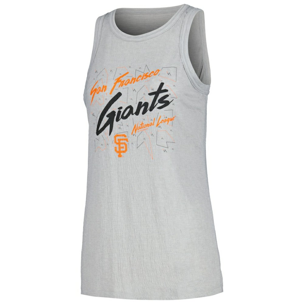 San Francisco Giants Soft as a Grape Women's Gauze High Neck Tank Top | MLB Shop