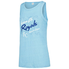 Kansas City Royals Soft as a Grape Women's Gauze High Neck Tank Top | MLB New