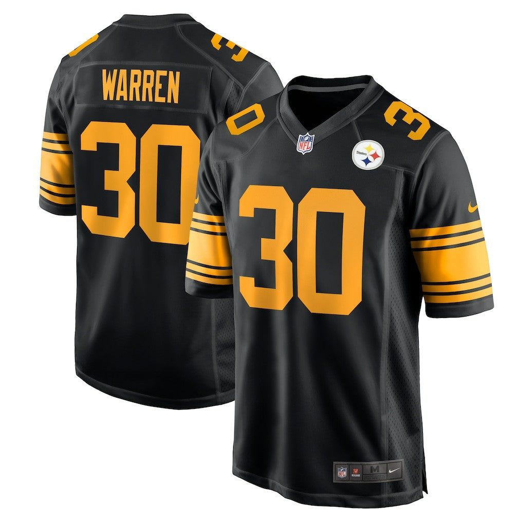Pittsburgh Steelers Nike Jaylen Warren  Alternate Game Jersey