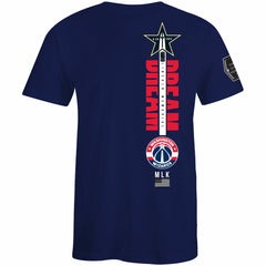 Washington Wizards FISLL x Black History Collection Unisex T-Shirt - Navy shop New
