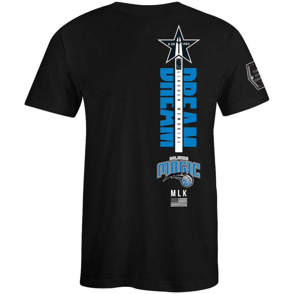 Orlando Magic FISLL x Black History Collection Unisex T-Shirt - Black shop Online