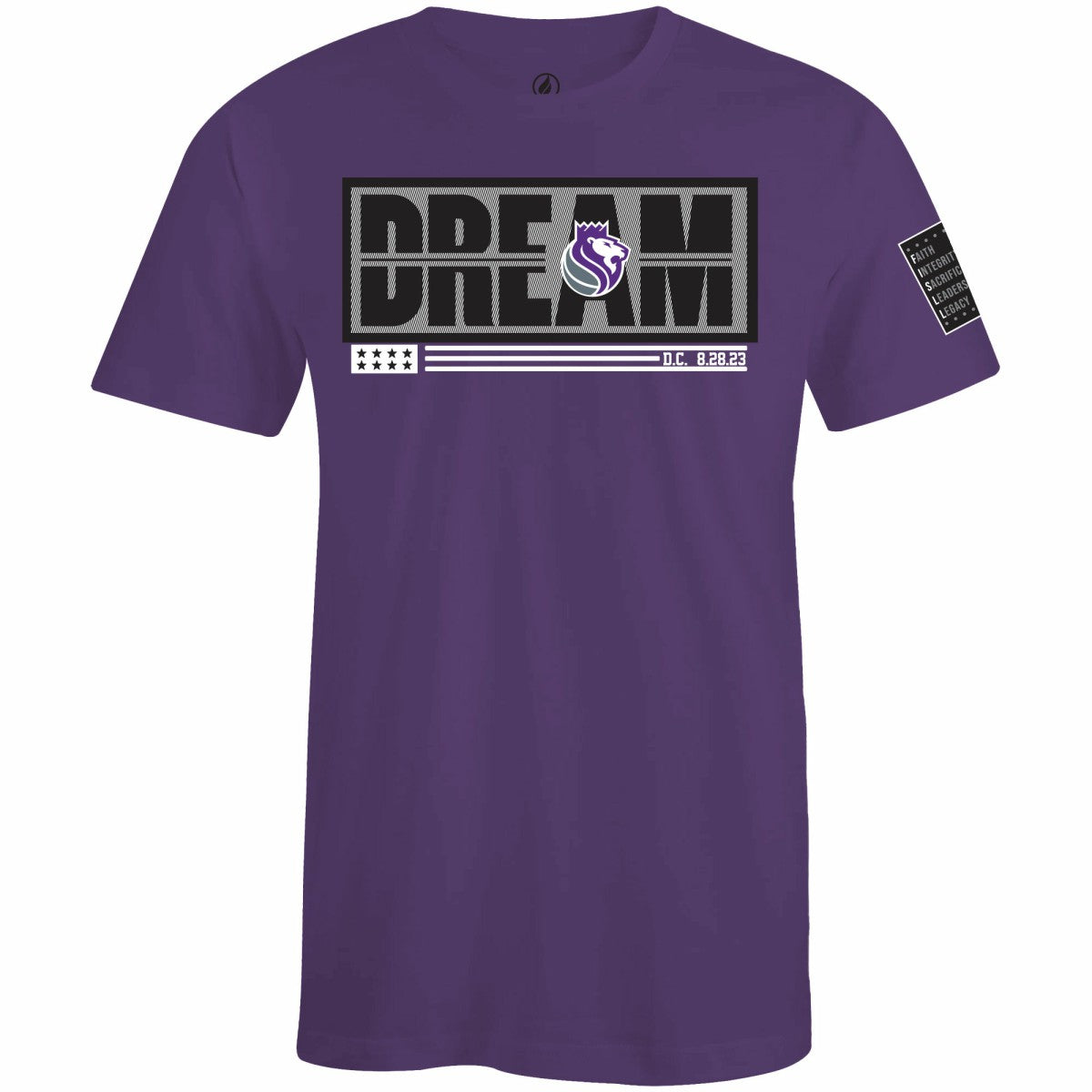 Sacramento Kings FISLL x Black History Collection Unisex T-Shirt - Purple sale New