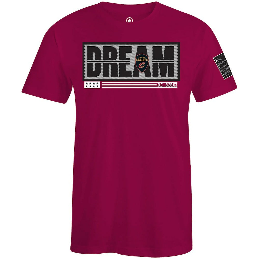 Cleveland Cavaliers FISLL x Black History Collection Unisex T-Shirt - Wine discount Discount