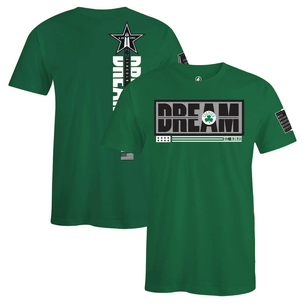 Boston Celtics FISLL x Black History Collection Unisex T-Shirt On Sale