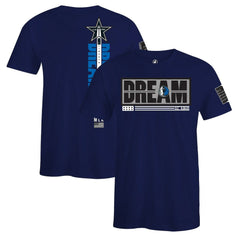 Dallas Mavericks FISLL x Black History Collection Unisex T-Shirt - Royal on sale On Sale