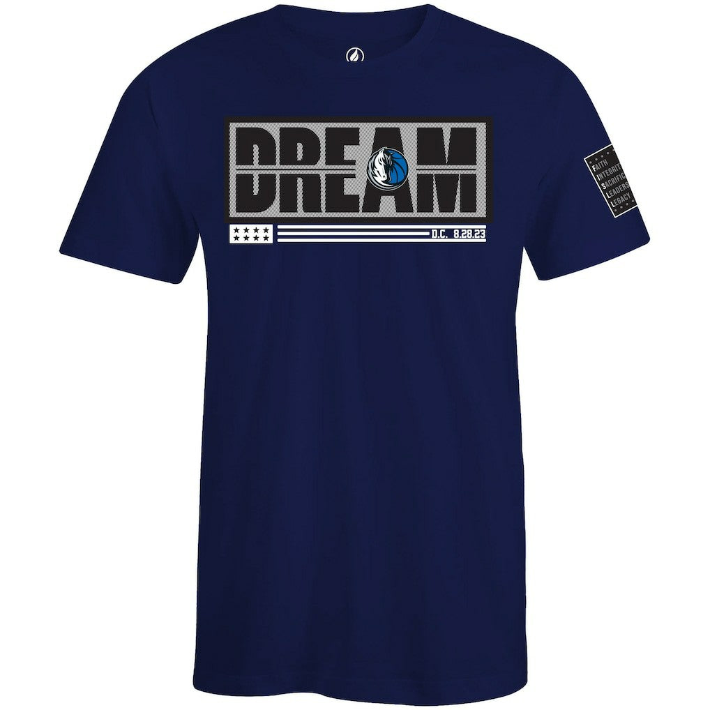 Dallas Mavericks FISLL x Black History Collection Unisex T-Shirt - Royal on sale On Sale
