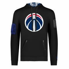 Washington Wizards FISLL x Black History Collection Unisex Pullover Hoodie - Black for sale Discount