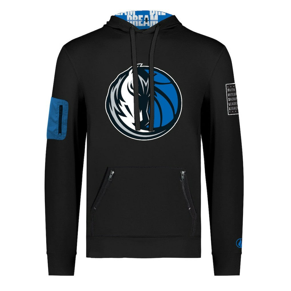 Dallas Mavericks FISLL x Black History Collection Unisex Pullover Hoodie - Black cheap Discount