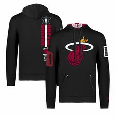 Miami Heat FISLL x Black History Collection Unisex Pullover Hoodie - Black sale Outlet