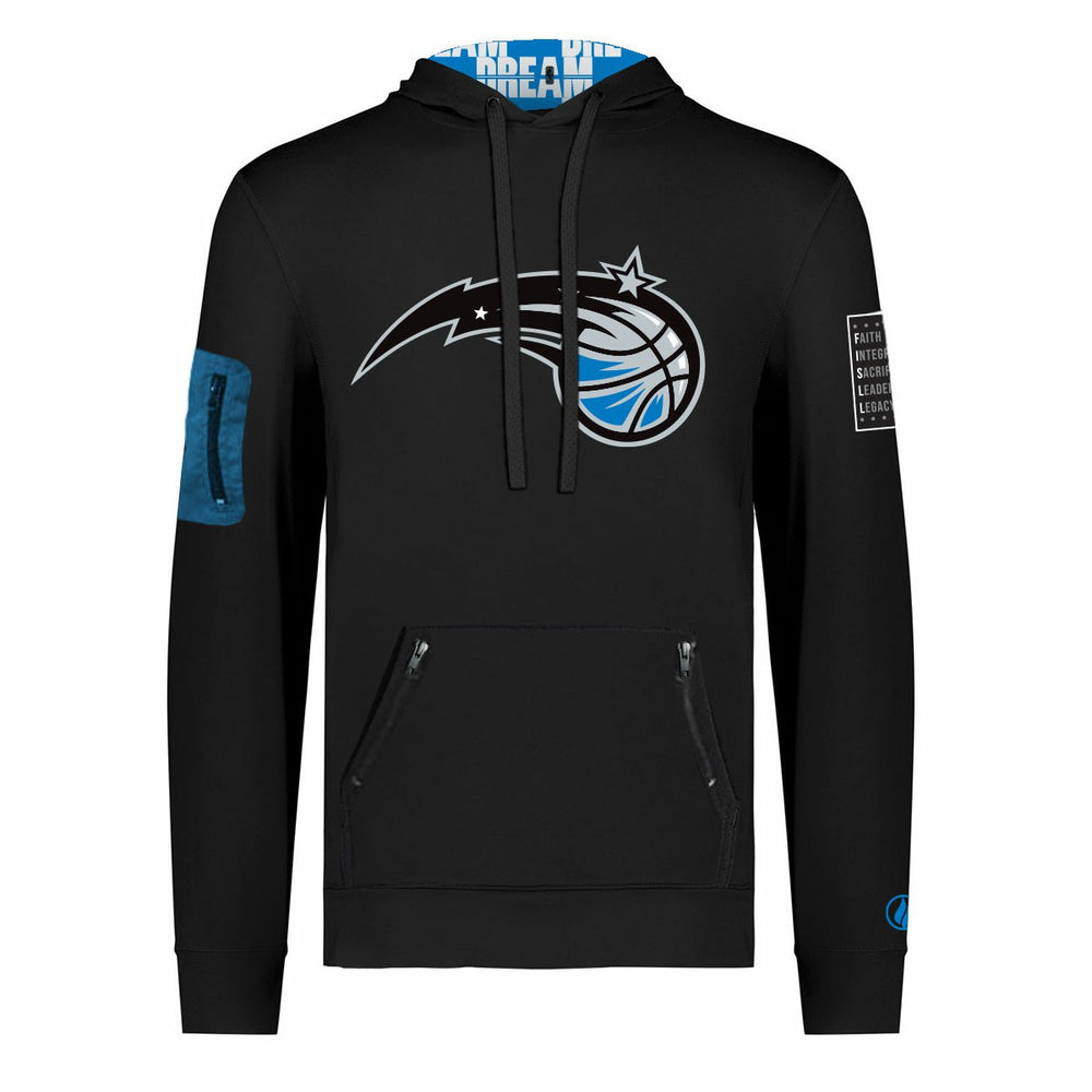 Orlando Magic FISLL x Black History Collection Unisex Pullover Hoodie - Black shop On Sale