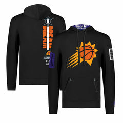 Phoenix Suns FISLL x Black History Collection Unisex Pullover Hoodie - Black cheap On Sale