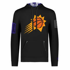 Phoenix Suns FISLL x Black History Collection Unisex Pullover Hoodie - Black cheap On Sale