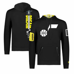 Utah Jazz FISLL x Black History Collection Unisex Pullover Hoodie - Black for sale On Sale