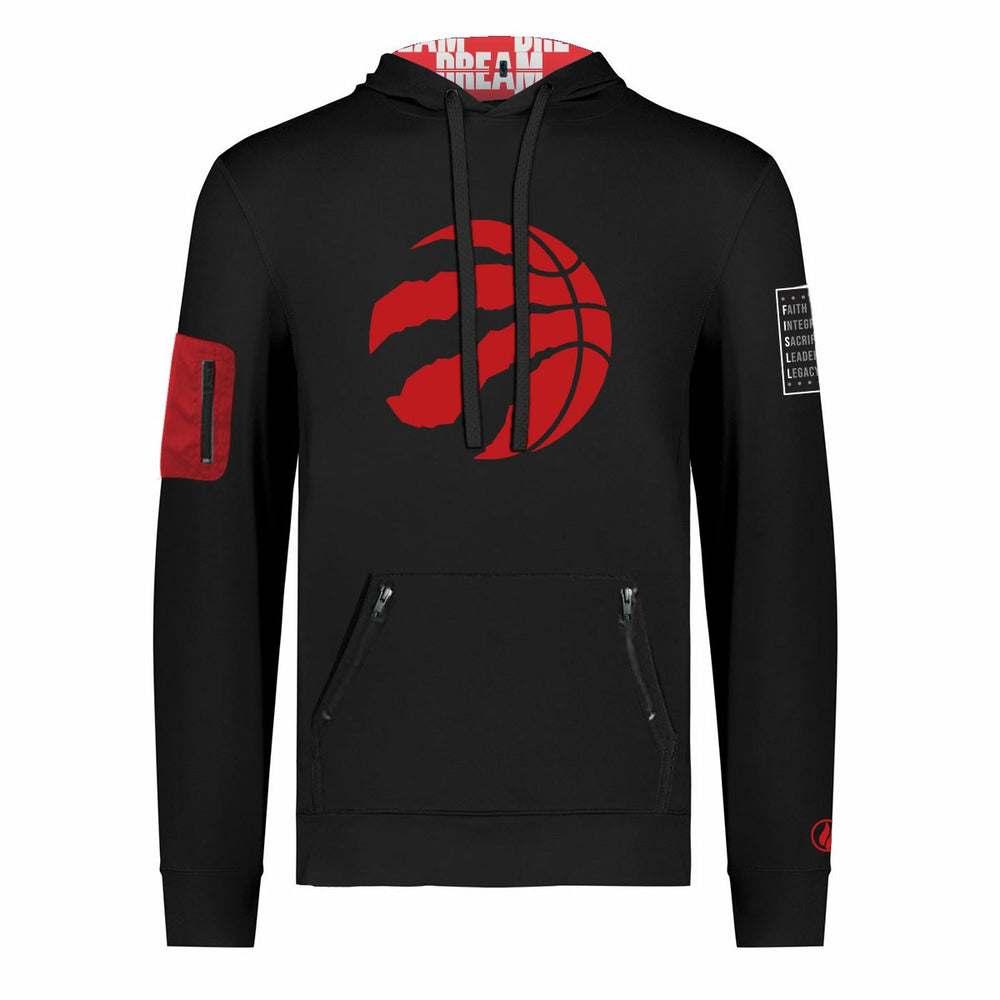 Toronto Raptors FISLL x Black History Collection Unisex Pullover Hoodie - Black online Online