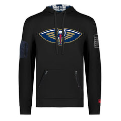 New Orleans Pelicans FISLL x Black History Collection Unisex Pullover Hoodie - Black for sale Outlet