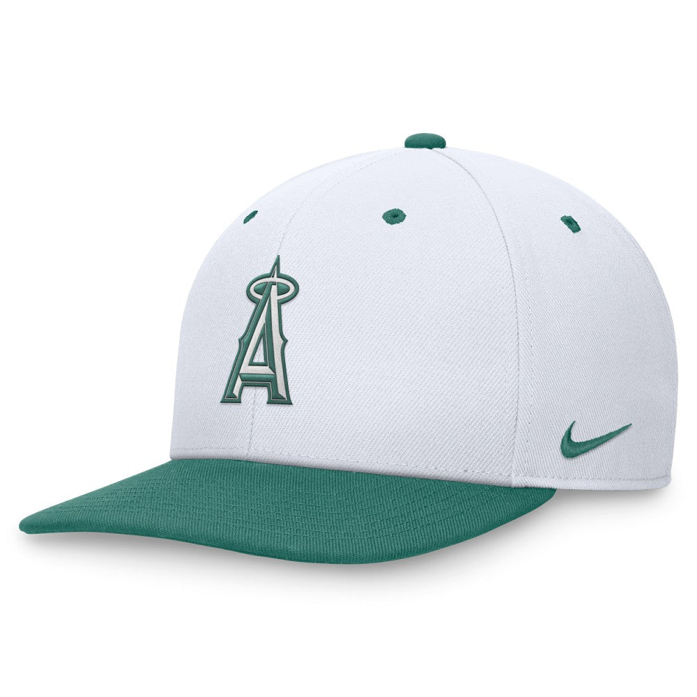 Los Angeles Angels Nike Bicoastal Two-Tone Pro Performance Snapback Hat | MLB Shop