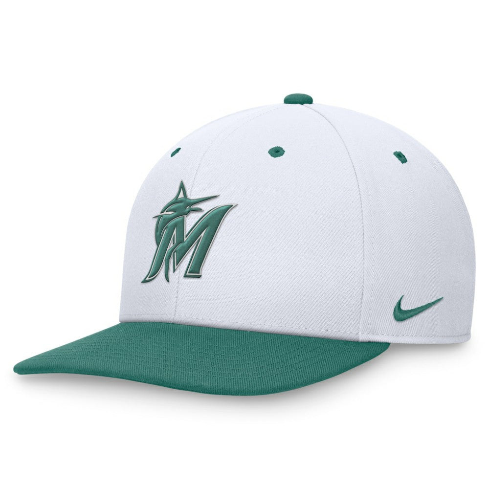 Miami Marlins Nike Bicoastal Two-Tone Pro Performance Snapback Hat | MLB Sale