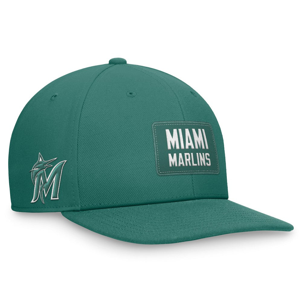 Miami Marlins Nike Bicoastal Pro Performance Snapback Hat | MLB Outlet