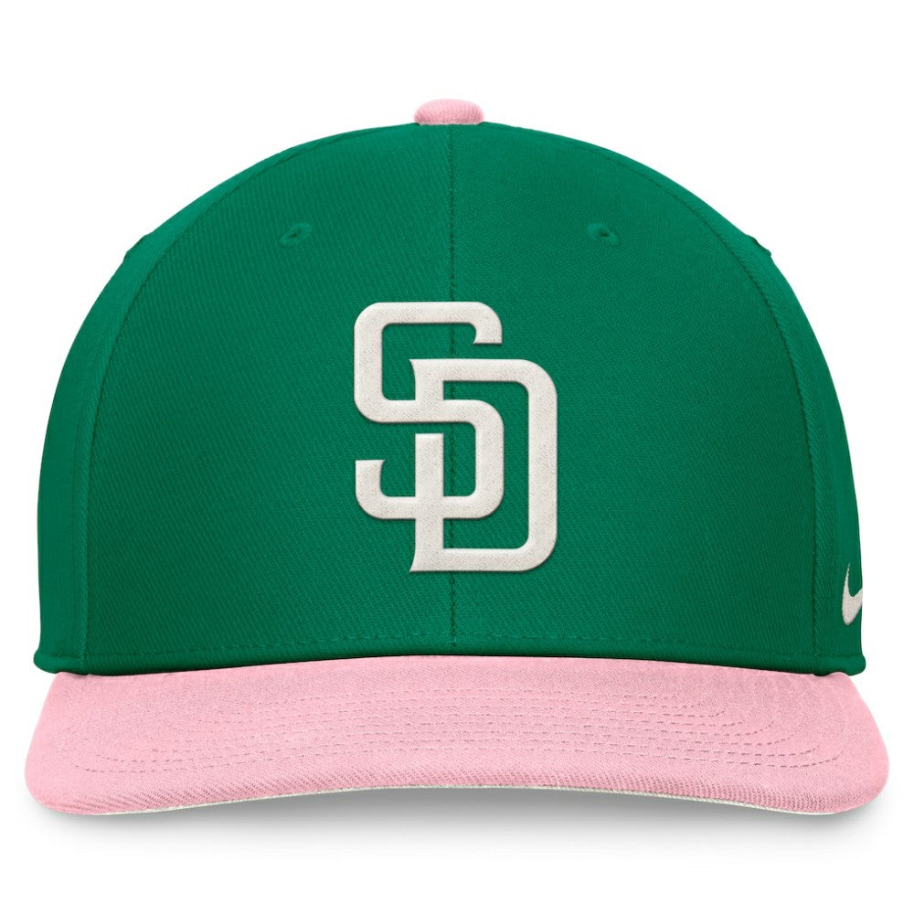 San Diego Padres Nike Malachite Pro Performance Snapback Hat | MLB For sale